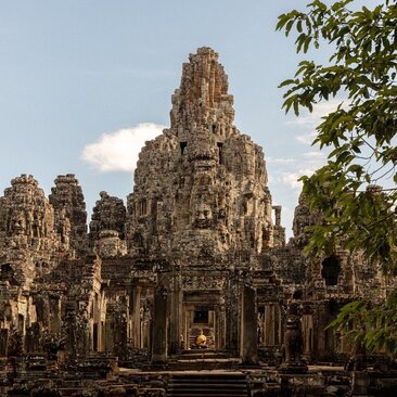 Amansara, Cambodia- Activities, Angkor Temple Tour, Enigmatic Bayon Temple, Exterior