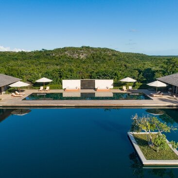 Five-bedroom serenity villa with pool at Amanyara, Turks and Caicos.