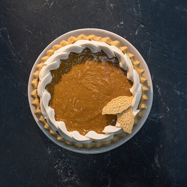 Tarta de calabaza para Acción de Gracias en Aman New York.