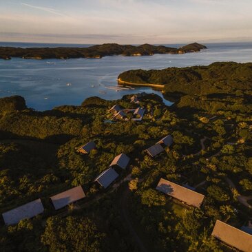 Amanemu, Japan - Aerial, Resort