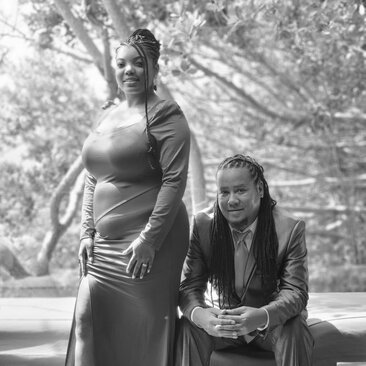 Tarsha and Jamelo, the Duo band, perform at Amanoi.