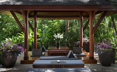 Relaxation Sala, Partial Ocean Pavilion, Amanpuri, Thailand