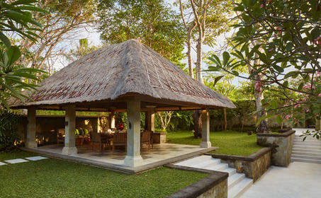 Aman Villas at Nusa Dua, Indonesia - Villa dining bale