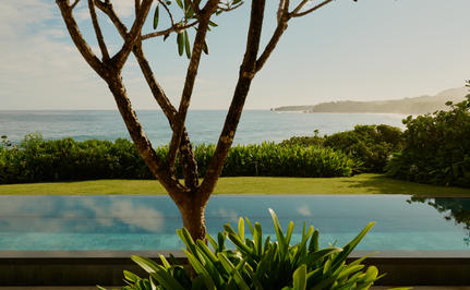 Casita avec piscine à débordement et vues sur la campagne dominicaine, Amanera.