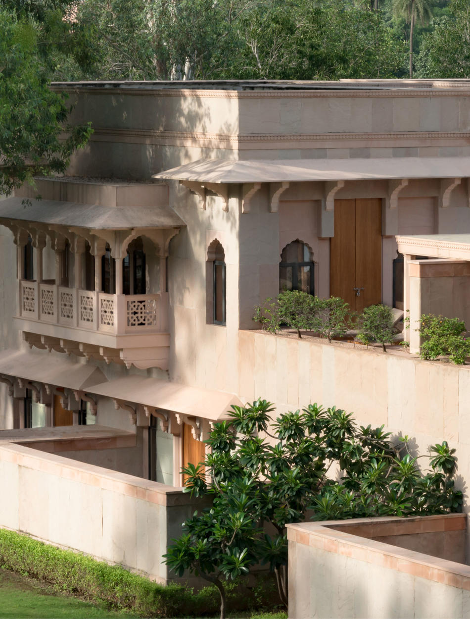 Aman-i-khas, India - Resort Exterior