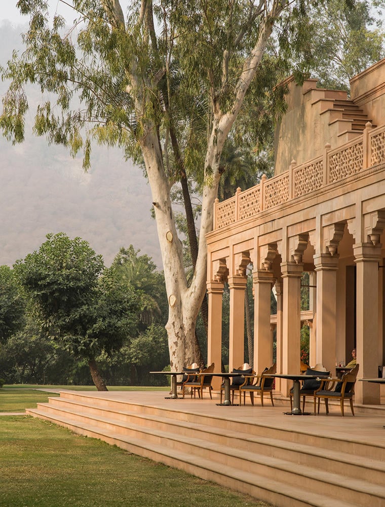 Dining Terrace, Amanbagh, India