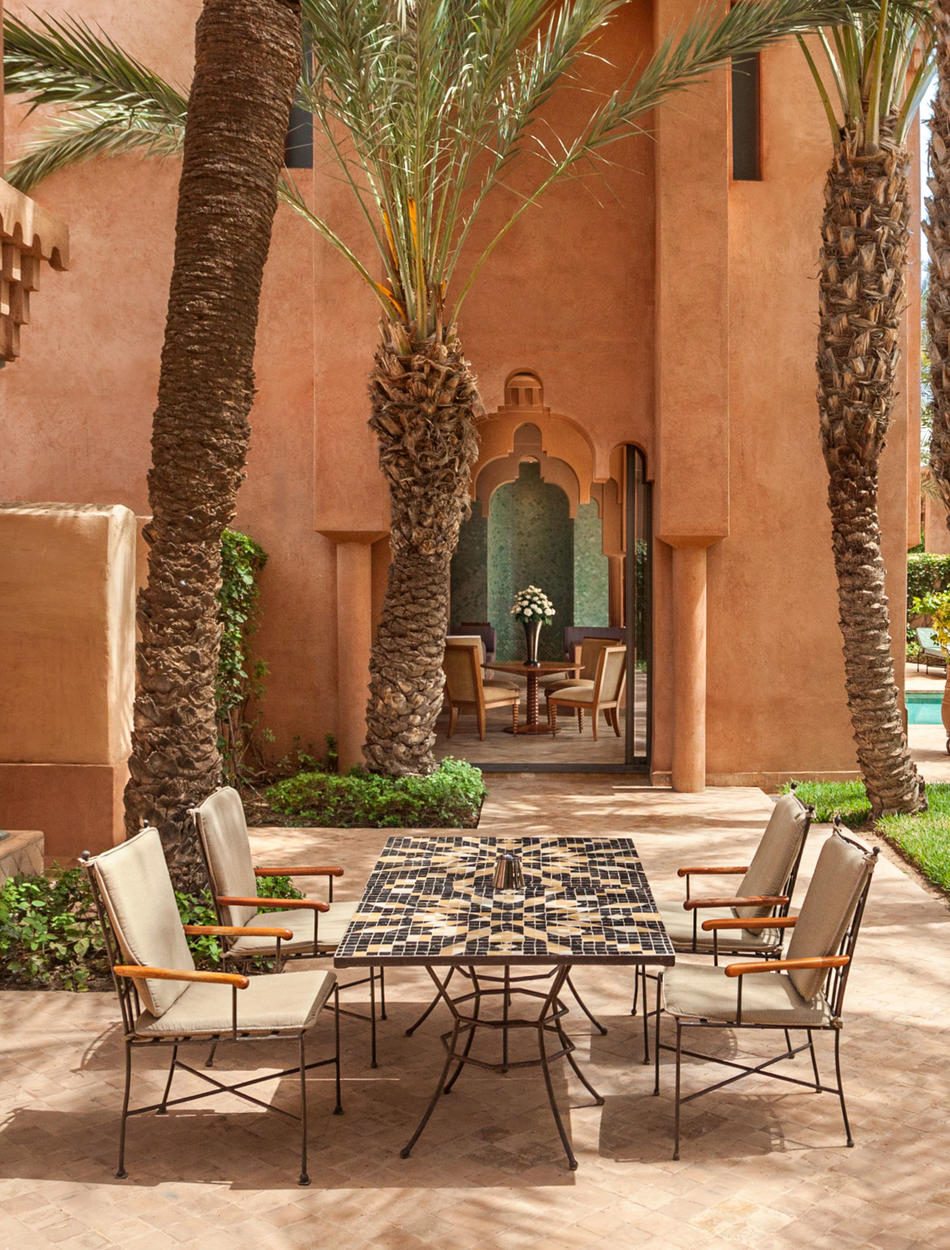 Outdoor Dining Terrace, Maison Jardin - Amanjena, Marrakech