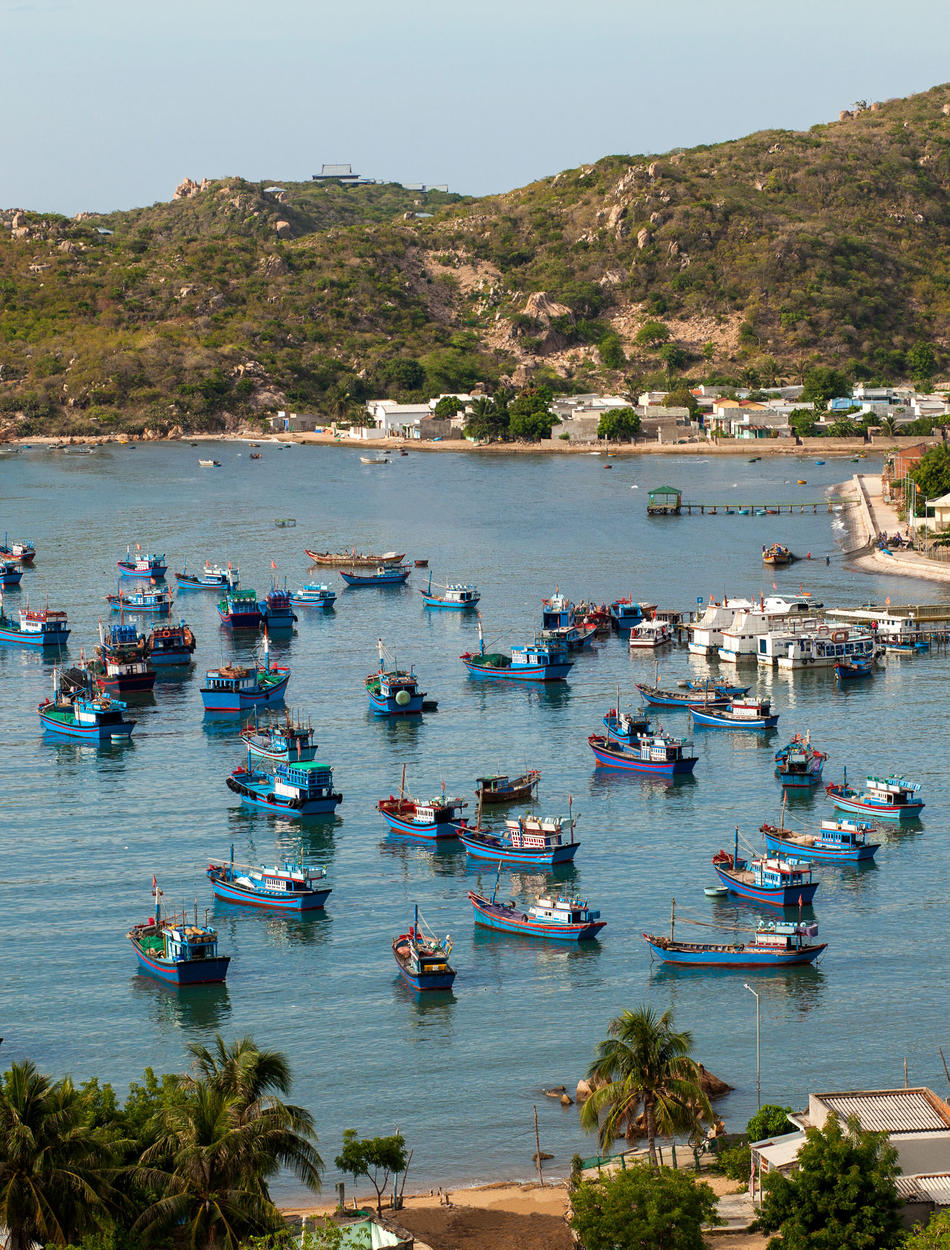 Amanoi, Vietnam - Port, Boats