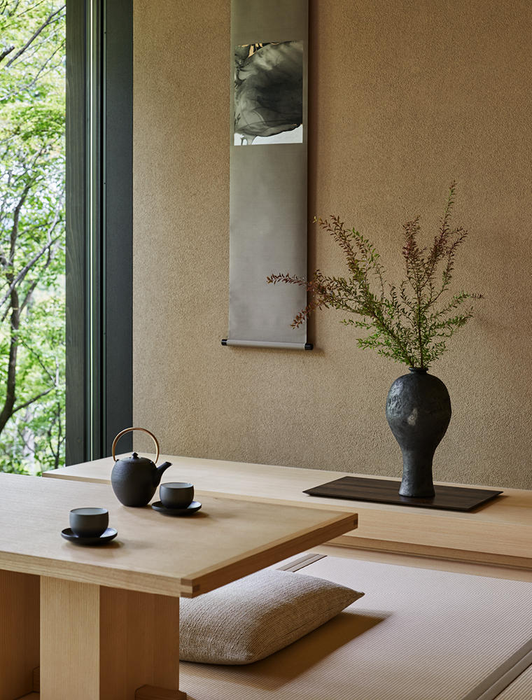 Living Area, Hotaru Rooms - Aman Kyoto, Japan