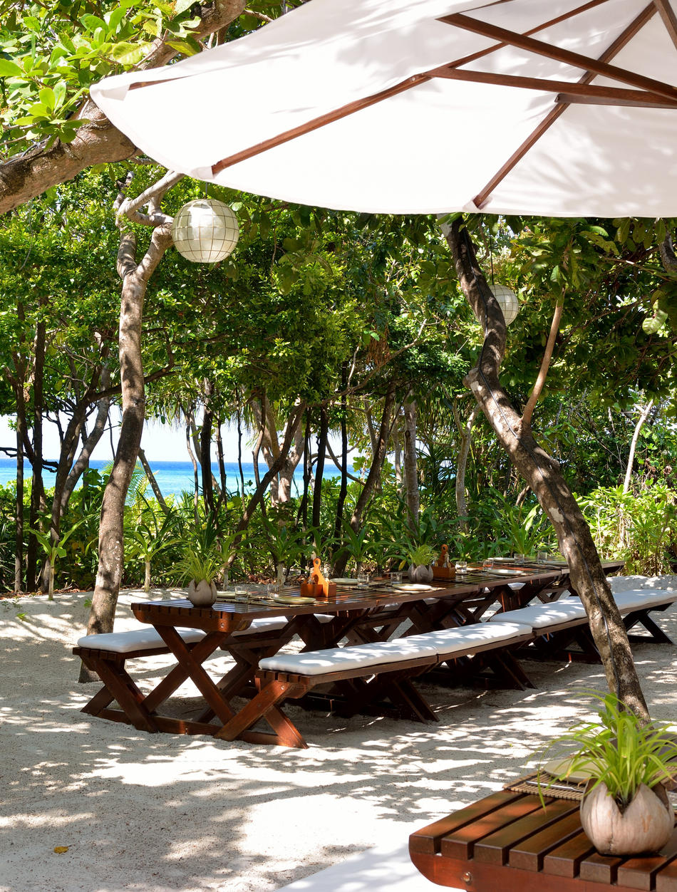 Amanpulo, Dining, Picnic Grove