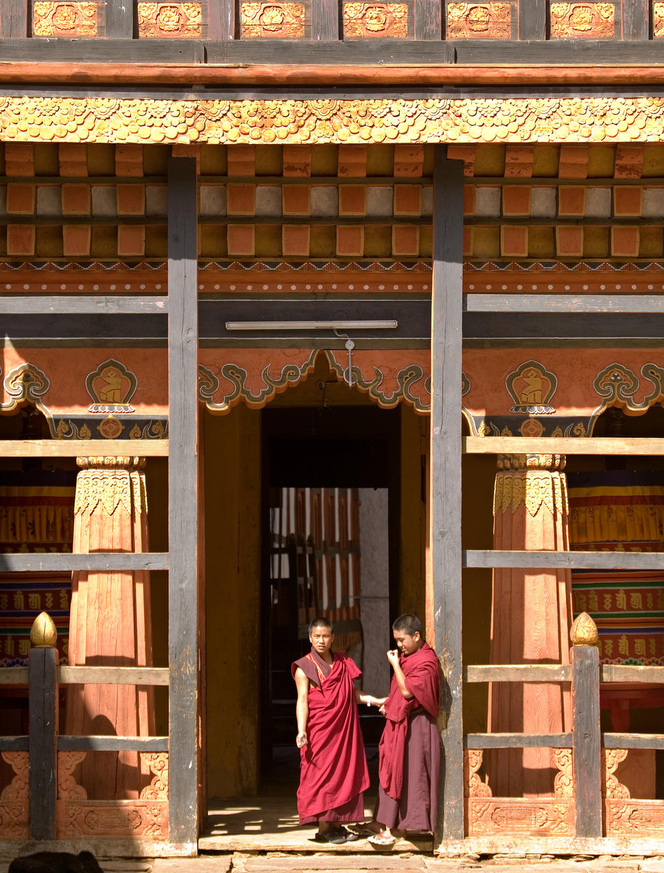 Amankora, Bhutan - Bumthang-Jakar Dzong Doorway