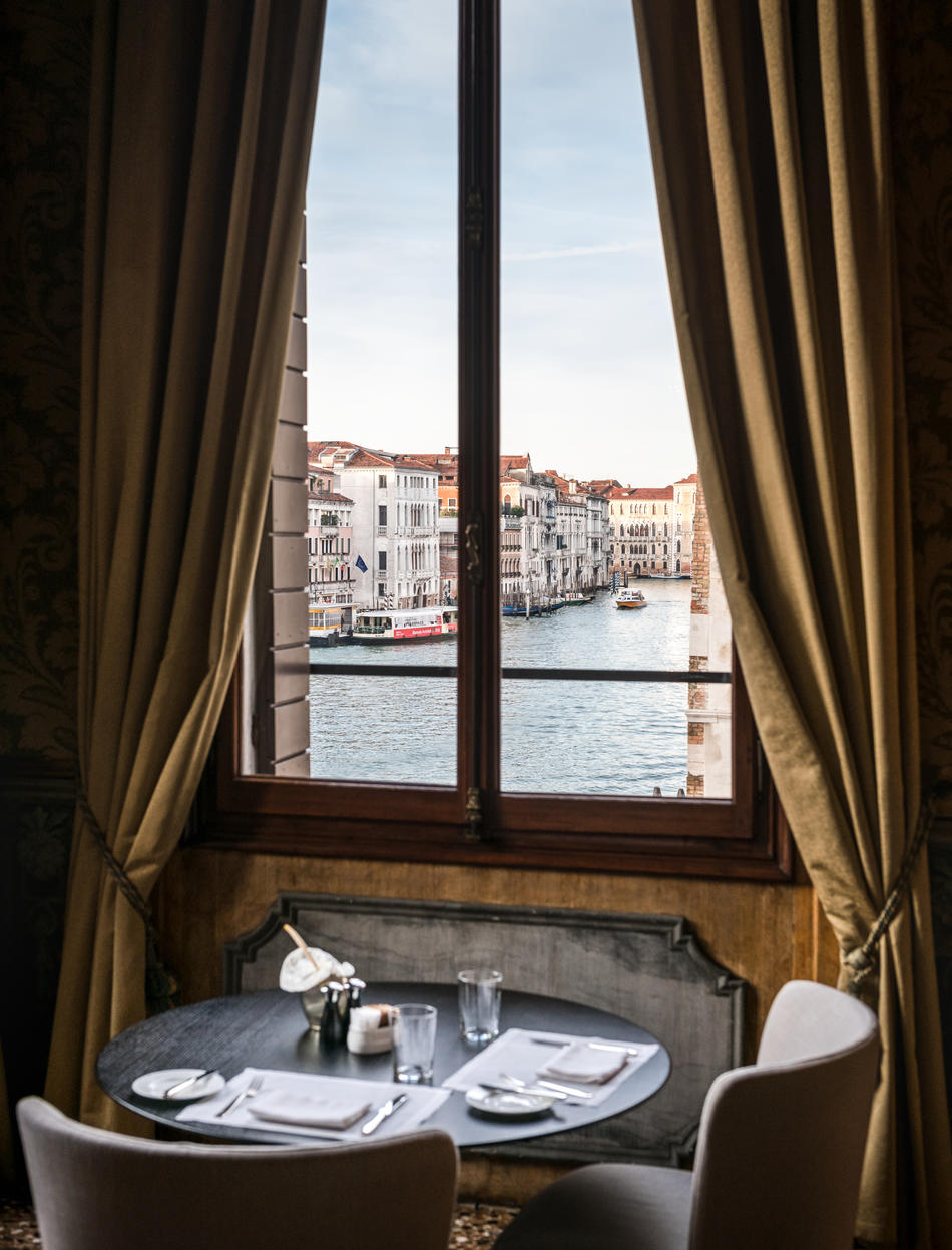 Aman Venice, Yellow Room, Dining