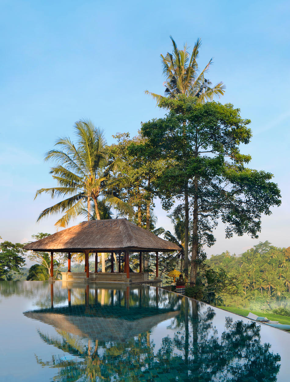 Amandari, Indonesia - Resort swimming pool 