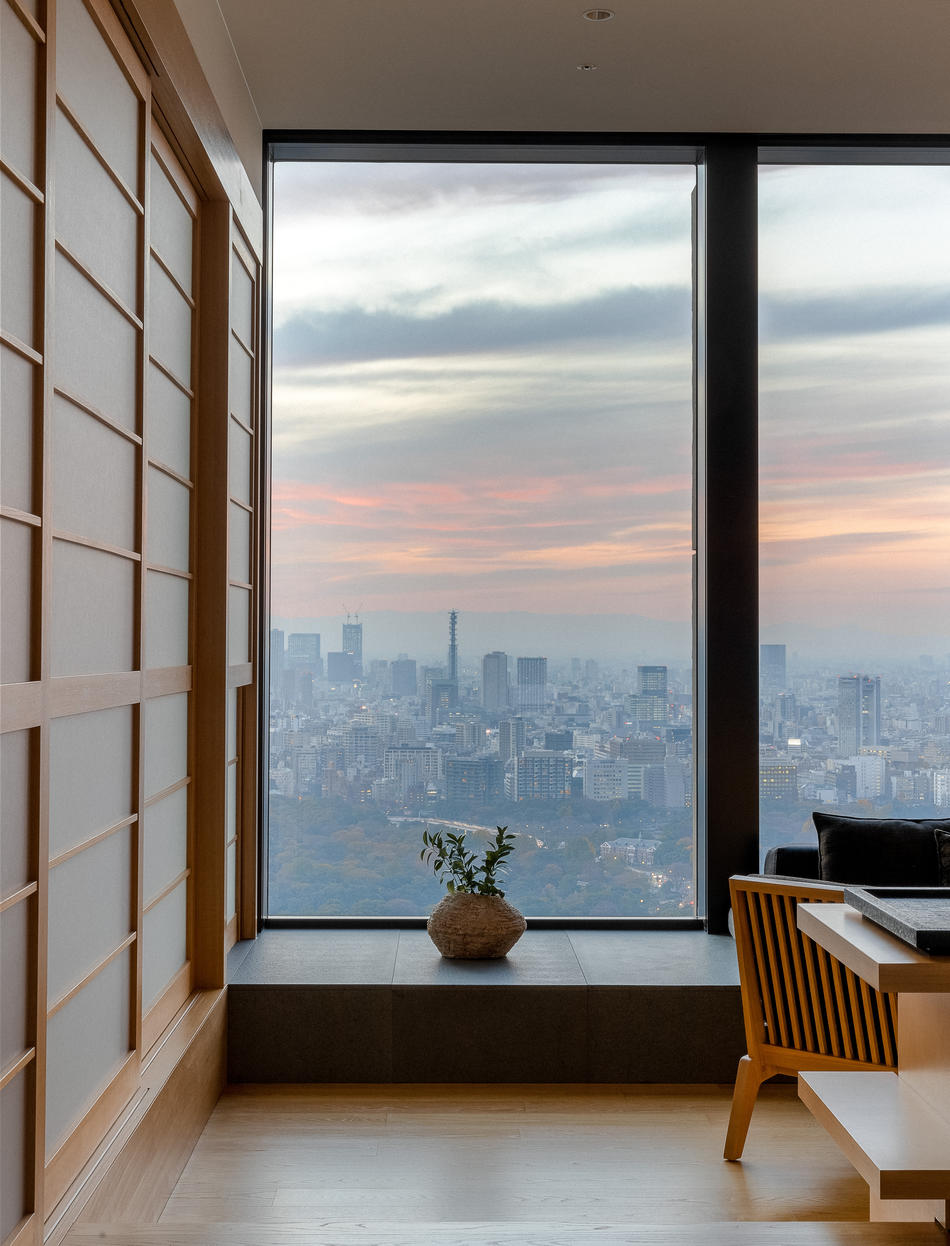 Aman Tokyo, Deluxe Room, Accommodation
