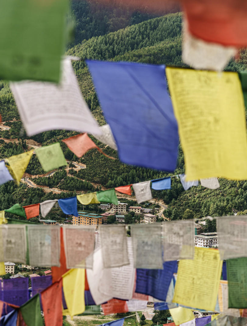 Amankora - Bhutan - Prayer flags