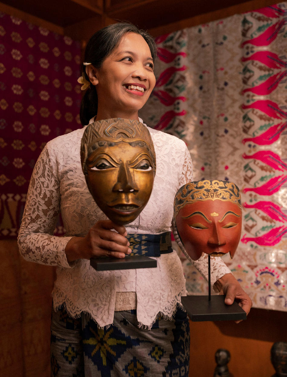 Amandari - Ubud - Bali - Indonesia - Gallery - Mask 
