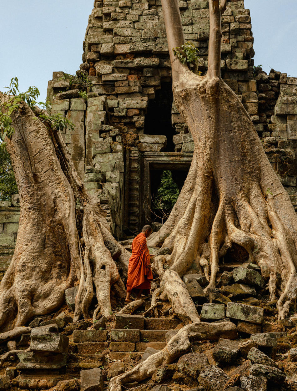 Amansara, Cambodia - Activities, Angkor Temple Tour, Preah Palilay, Buddhist Monk