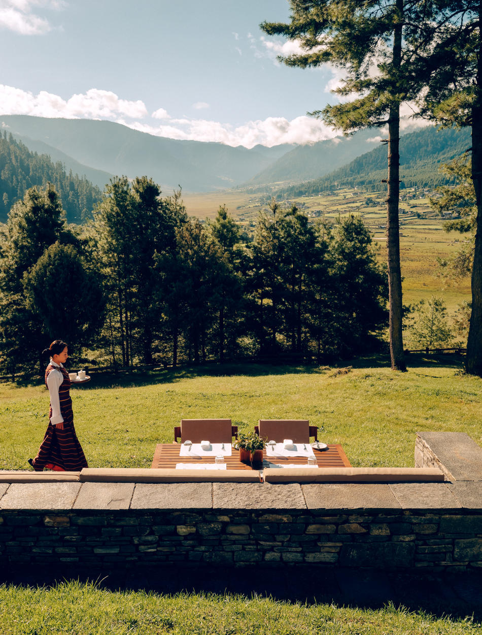 Amankora, Bhutan - Accommodation, Exterior Dining