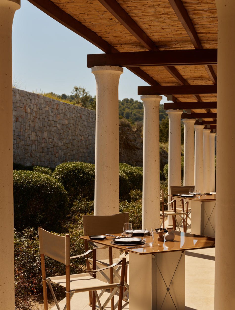 Amanzoe, Greece - Restaurant, Beach Club Restaurant