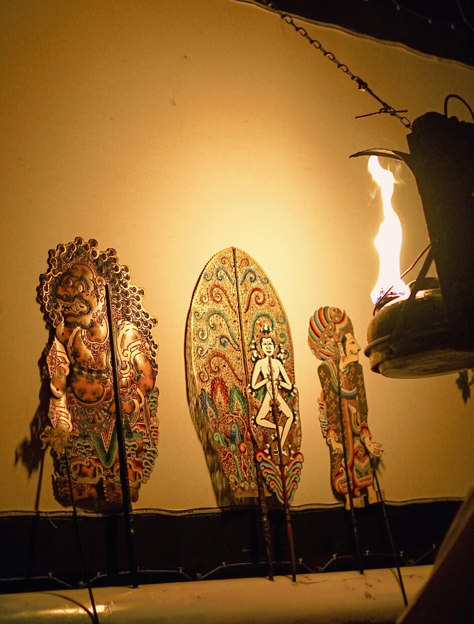 Amandari, Bali, Indonesia, Wayang Kulit