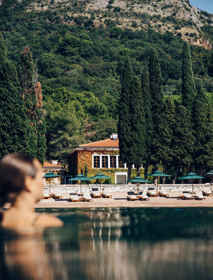 Queen's Beach, Mainland, Aman Sveti Stefan, Montenegro
