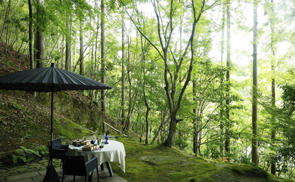 Aman Kyoto Forest Dining 