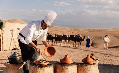 Amanjena, Morocco - Dining