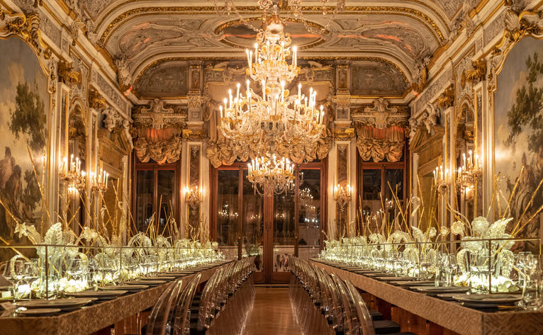 Aman Venice ballroom
