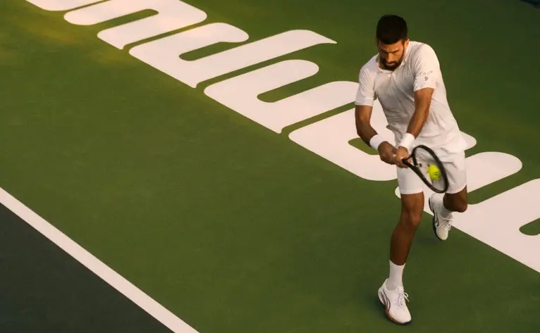 Novak Djokovic - Amanpuri, Thailand, Tennis Courts