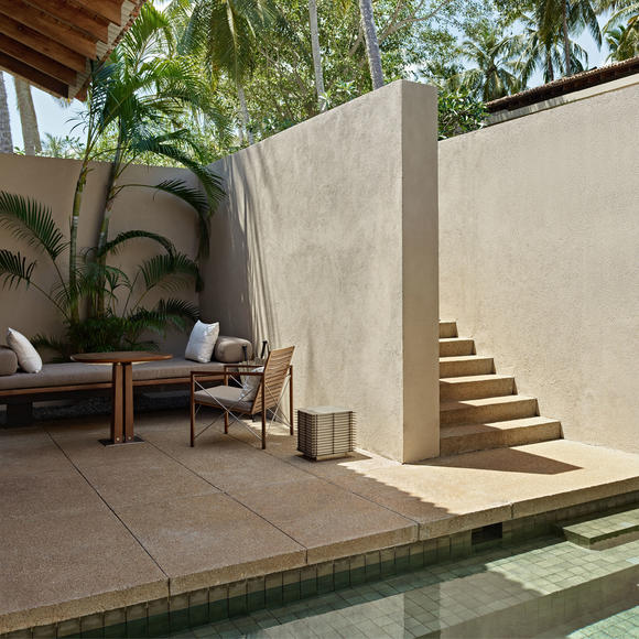 Terrace, Ocean Hill Pool Suite - Amanwella, Sri Lanka