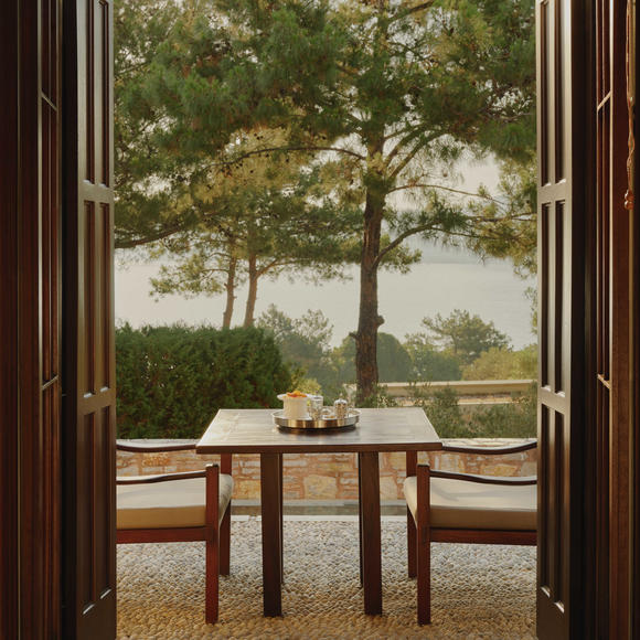 Amanruya, Turkey - Deluxe Sea View Pavilion - Accommodation, Balcony