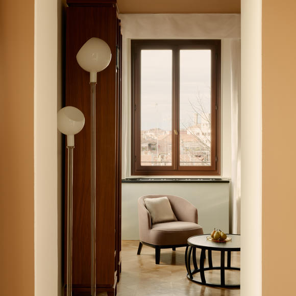 Aman Venice, Italy - Accommodation Palazzo Bedroom Hallway